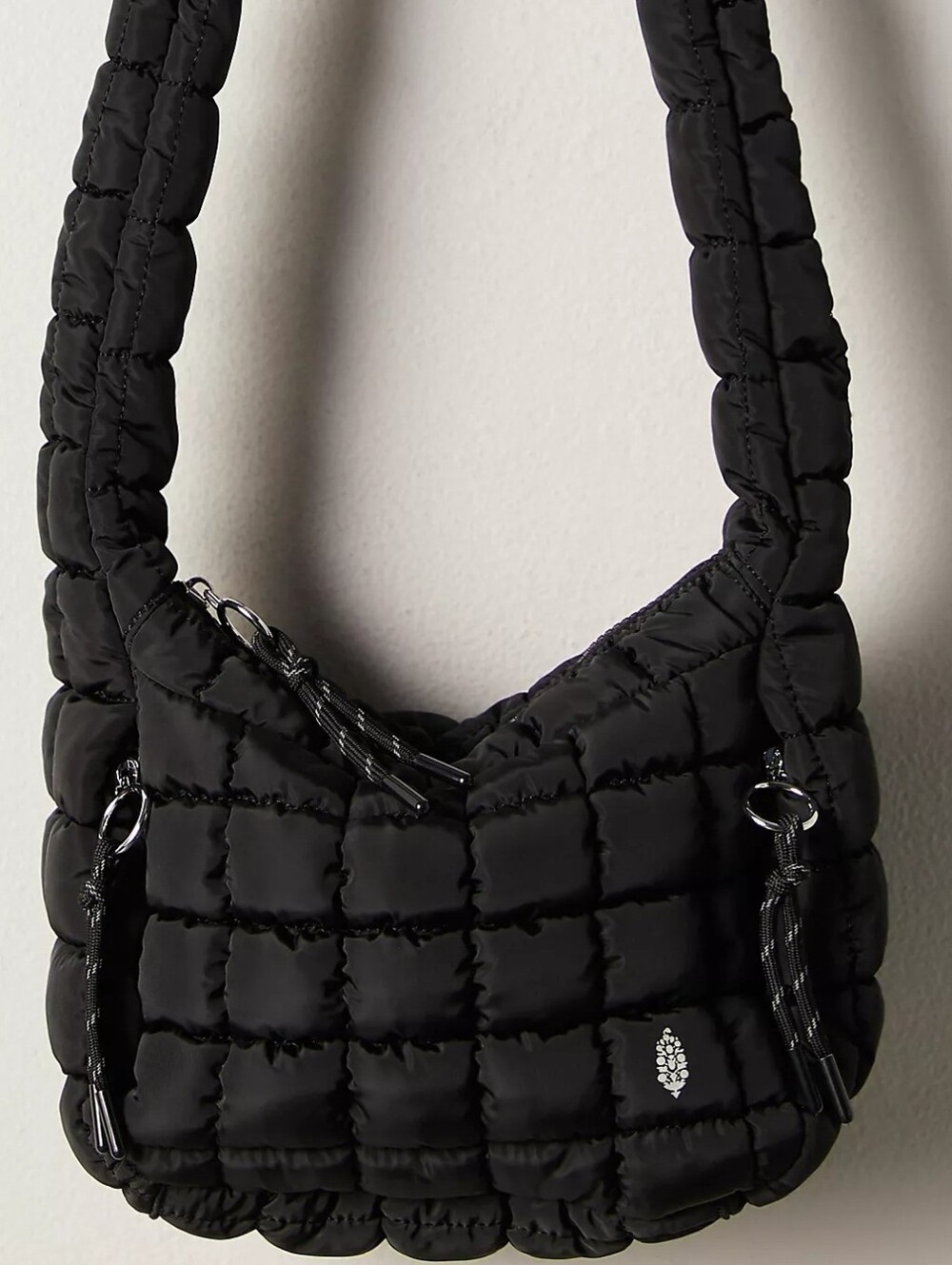 FP Movement Quilted Baby Carryall Sling Bag ~ Black